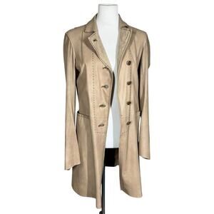 Nigel Preston & Knight Lambskin Leather Vintage 1990s Jacket Small